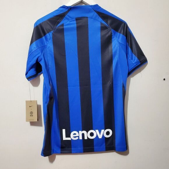 Nike Inter Milan 2022/23 Kids Sz XL Home Tee DJ7859-412 Blue/Black/White NWT - Picture 2 of 11